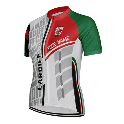 Customized Cardiff Women's Cycling Jersey Short Sleeve