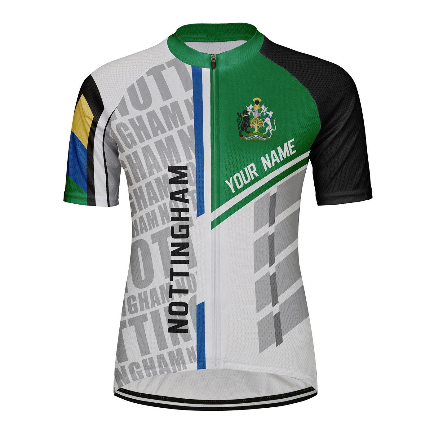 Customized Nottingham Women's Cycling Jersey Short Sleeve