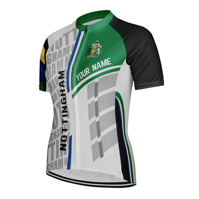 Customized Nottingham Women's Cycling Jersey Short Sleeve