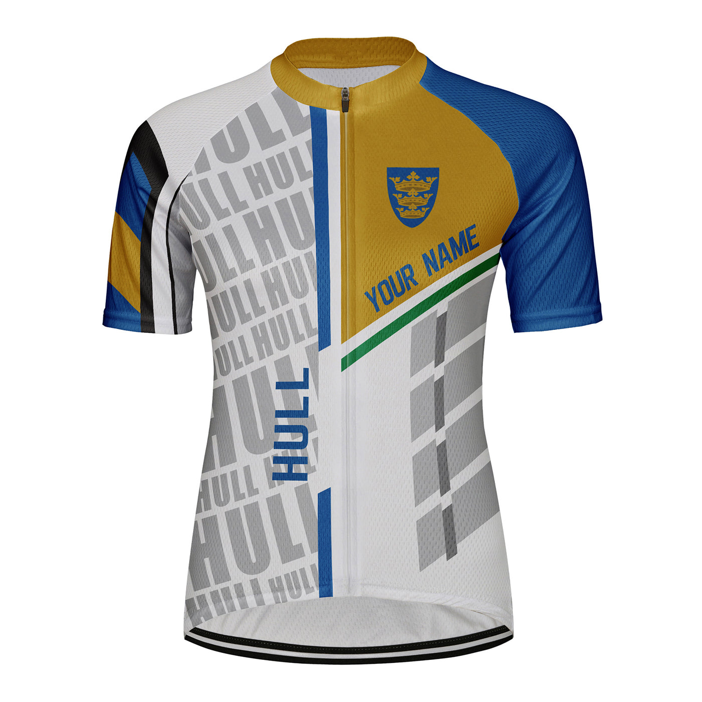 Customized Hull Women's Cycling Jersey Short Sleeve