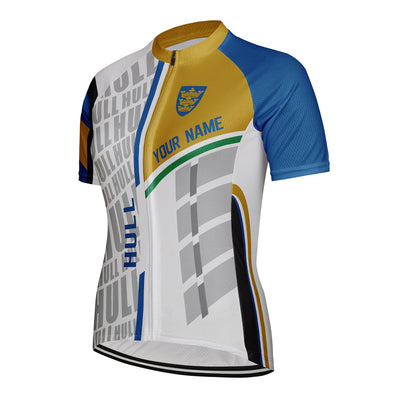 Customized Hull Women's Cycling Jersey Short Sleeve