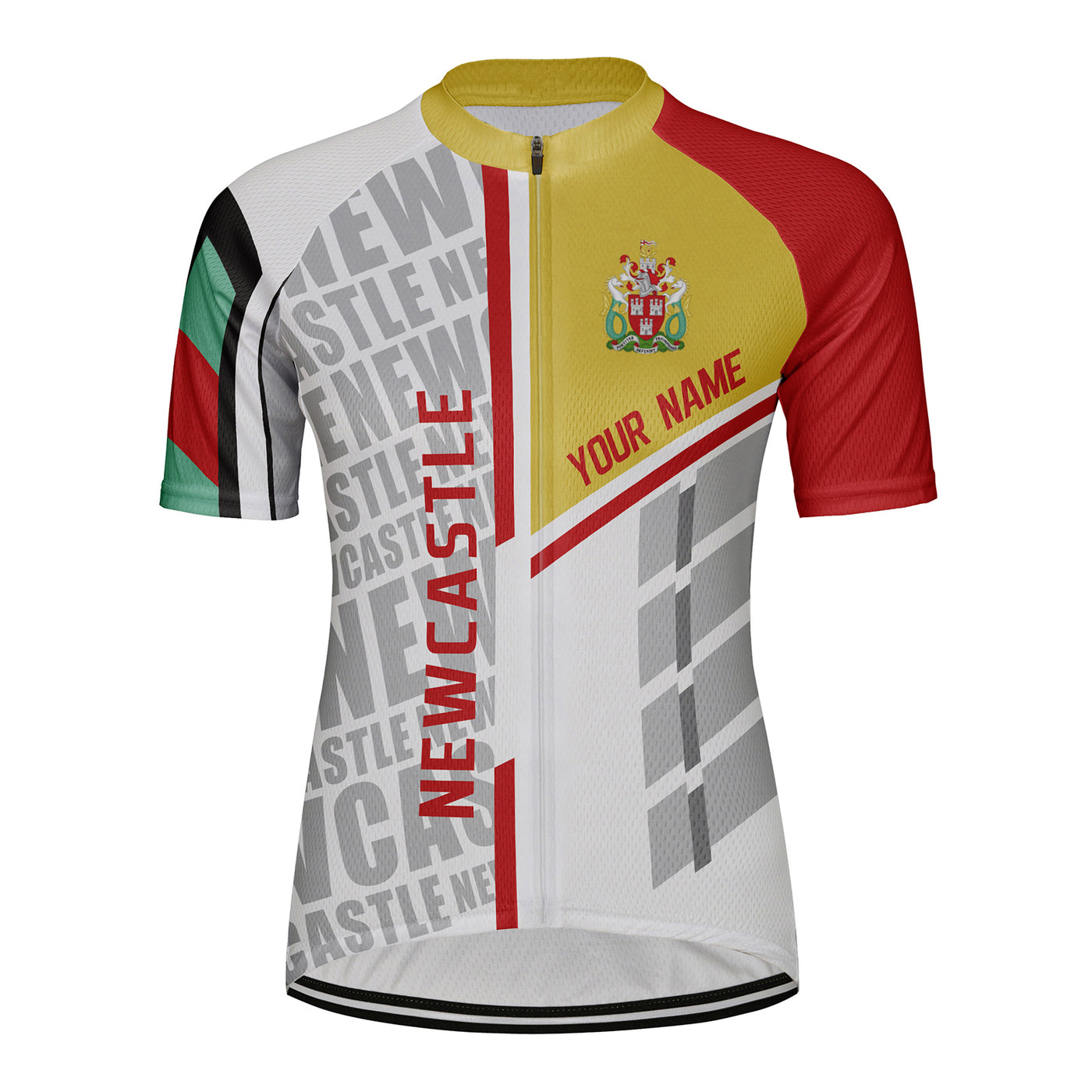 Customized Newcastle Women's Cycling Jersey Short Sleeve