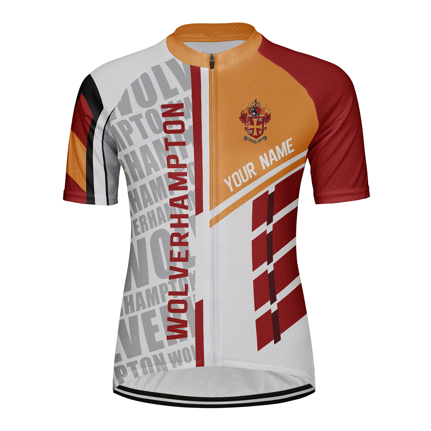 Customized Wolverhampton Women's Cycling Jersey Short Sleeve