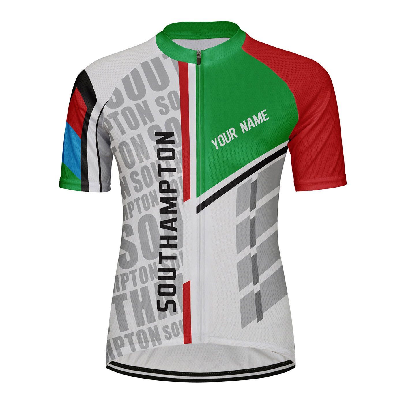 Customized Southampton Women's Cycling Jersey Short Sleeve