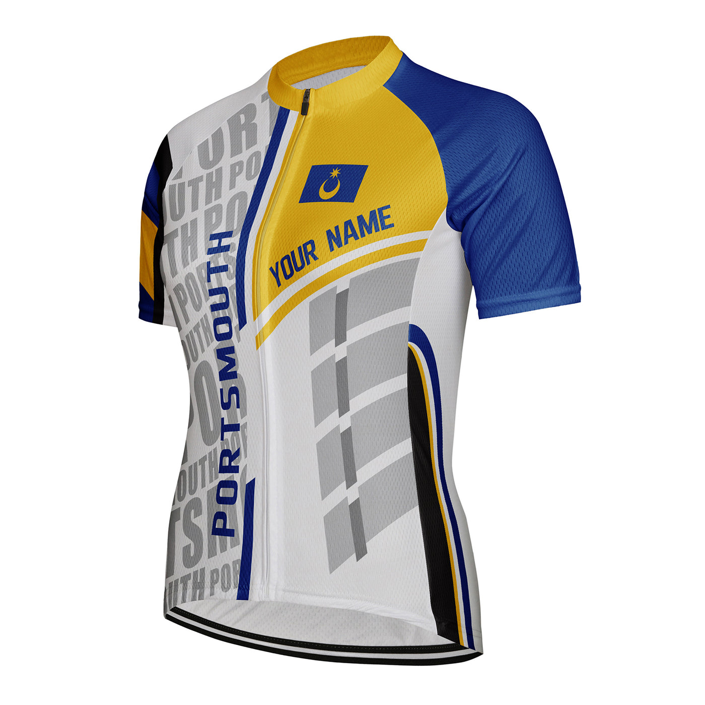 Customized Portsmouth Women's Cycling Jersey Short Sleeve