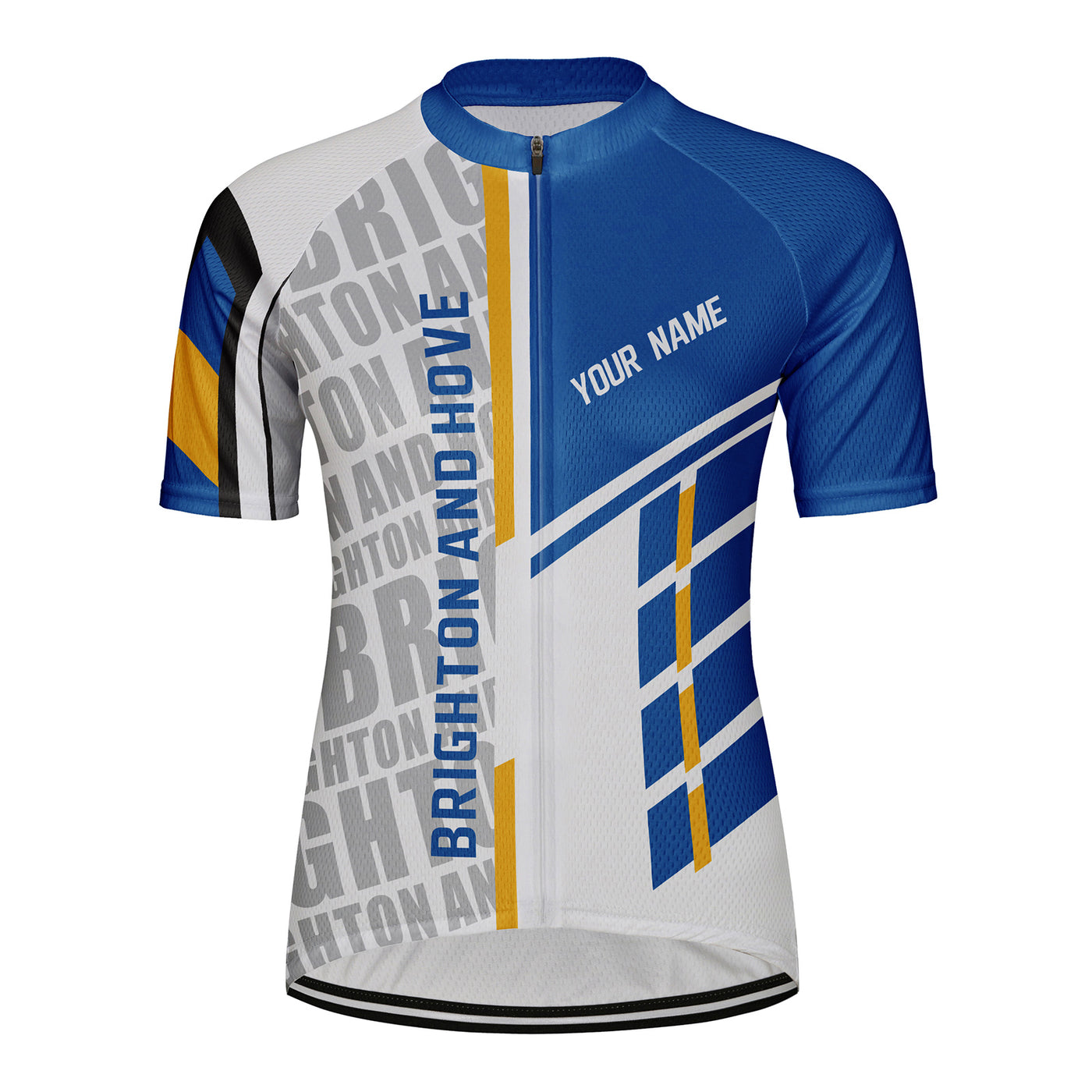 Customized Brighton and Hove Women's Cycling Jersey Short Sleeve