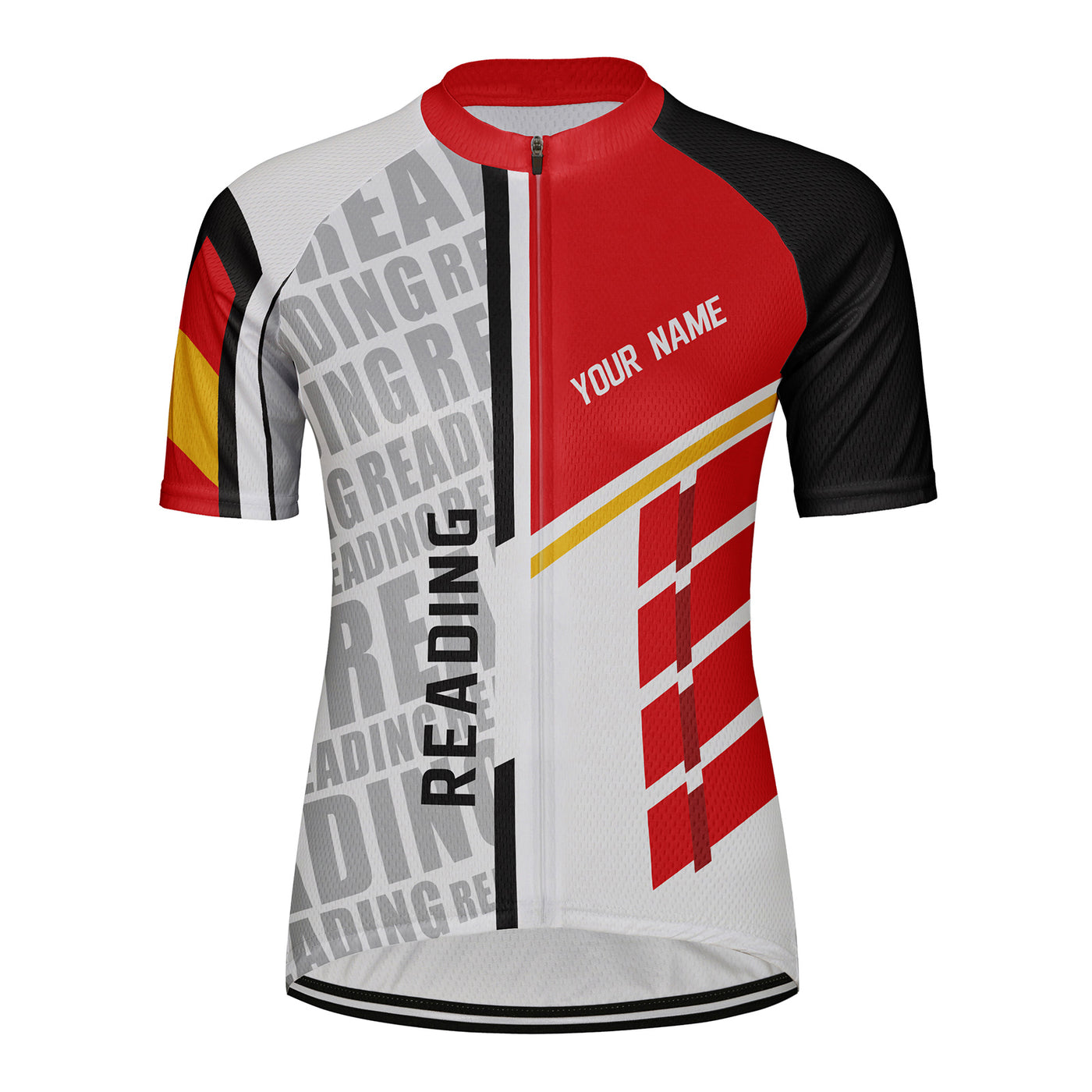 Customized Reading Women's Cycling Jersey Short Sleeve