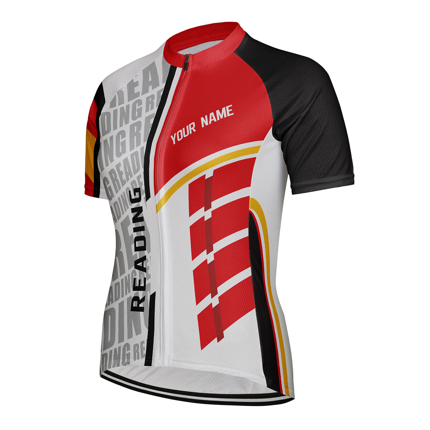 Customized Reading Women's Cycling Jersey Short Sleeve