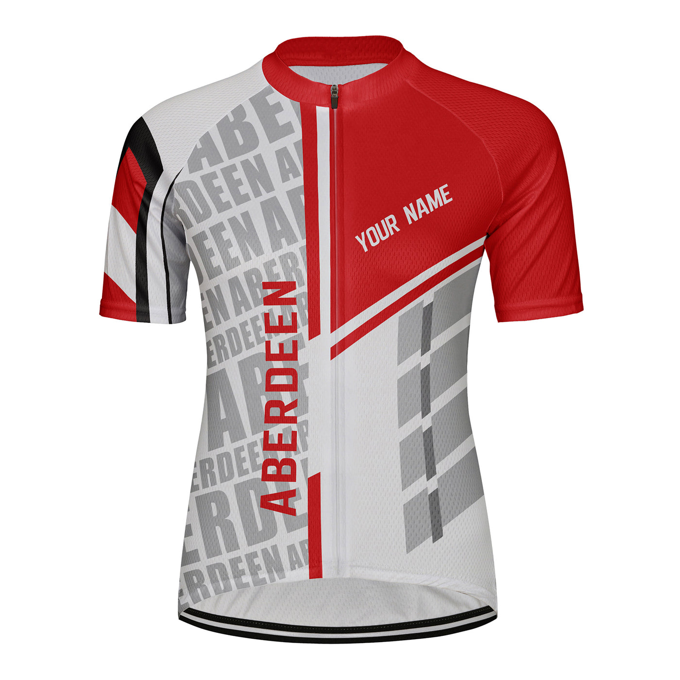 Customized Aberdeen Women's Cycling Jersey Short Sleeve