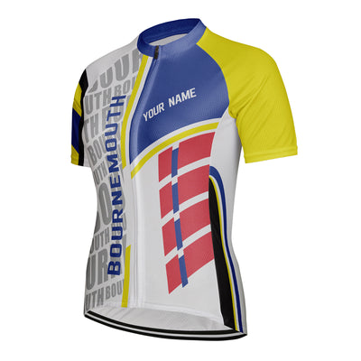 Customized Bournemouth Women's Cycling Jersey Short Sleeve