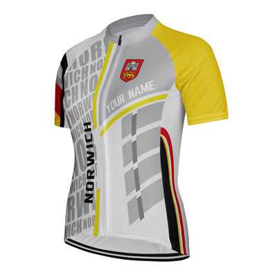 Customized Norwich Women's Cycling Jersey Short Sleeve