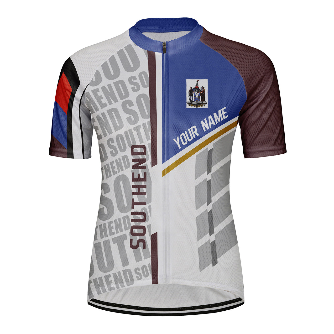 Customized Southend Women's Cycling Jersey Short Sleeve
