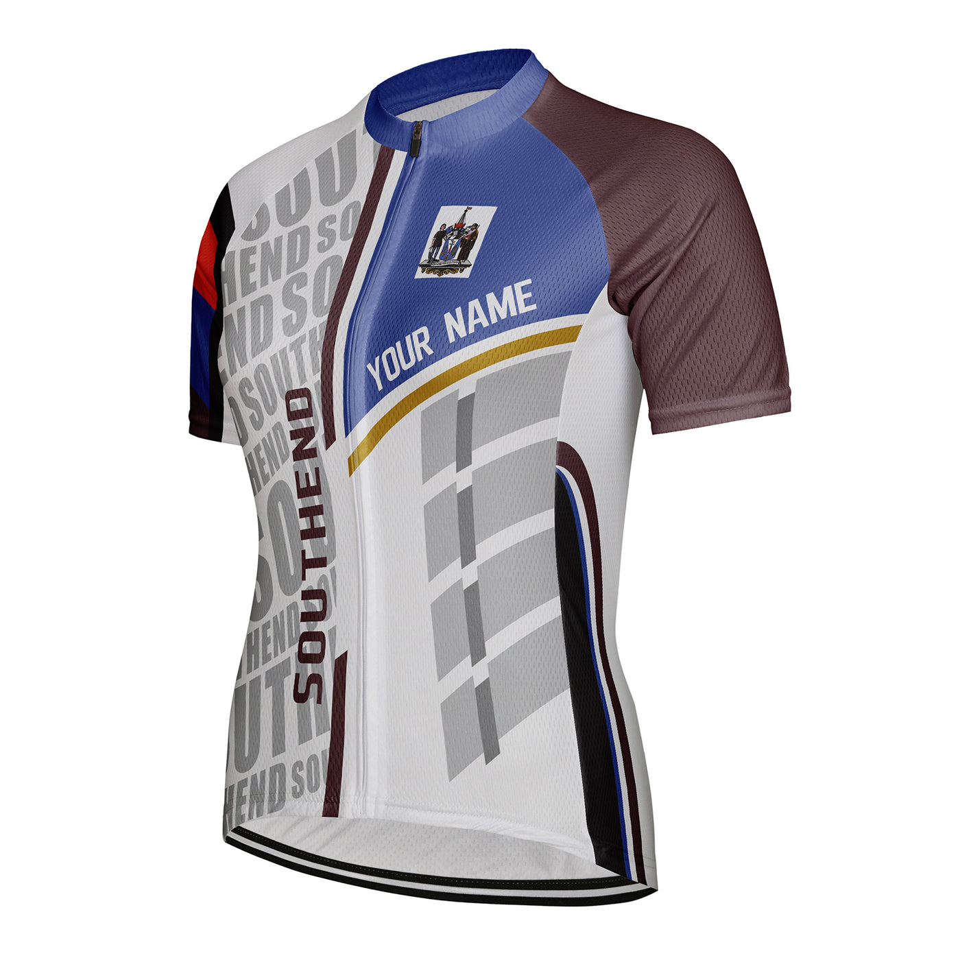 Customized Southend Women's Cycling Jersey Short Sleeve