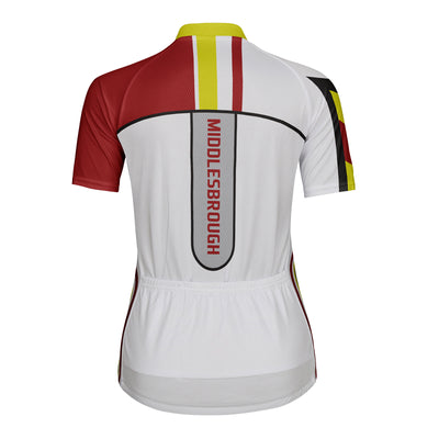 Customized Middlesbrough Women's Cycling Jersey Short Sleeve