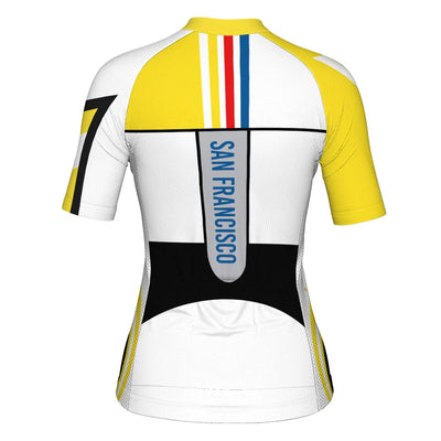 Personalized San Francisco Women's Cycling Jersey Short Sleeve