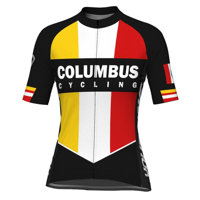Customized Columbus Women's Cycling Jersey Short Sleeve
