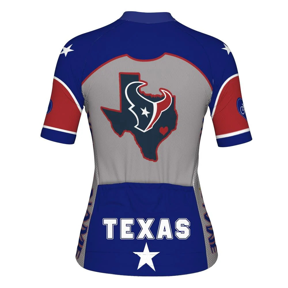 Customize Texas Women's Cycling Jersey Short Sleeve