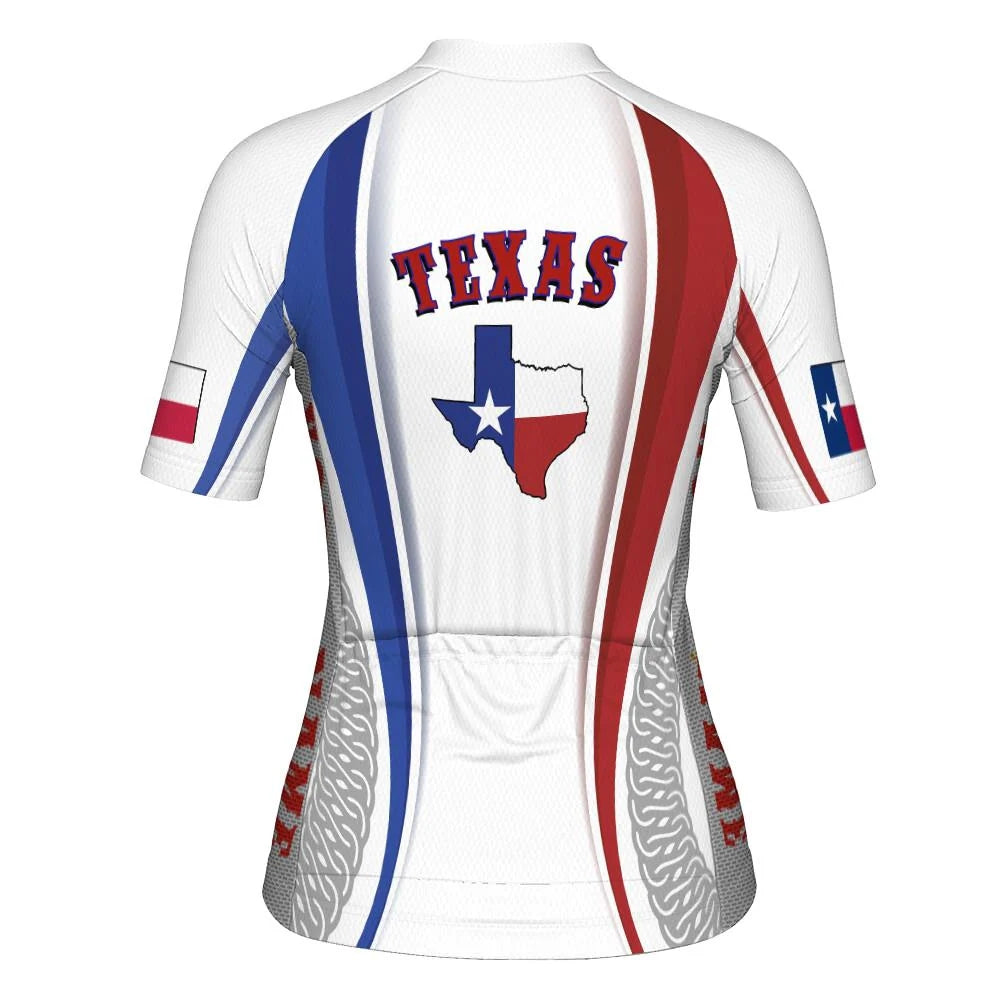 Customize Texas Women's Cycling Jersey Short Sleeve