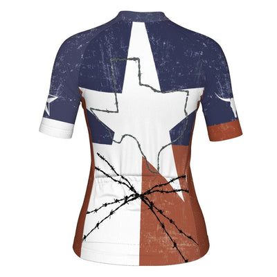Customize Texas Women's Cycling Jersey Short Sleeve