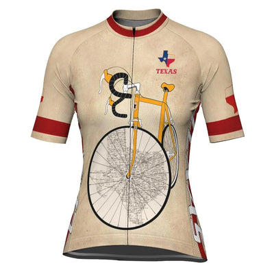 Customize Texas Women's Cycling Jersey Short Sleeve