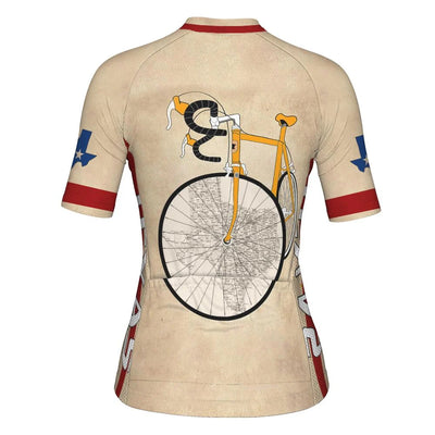 Customize Texas Women's Cycling Jersey Short Sleeve