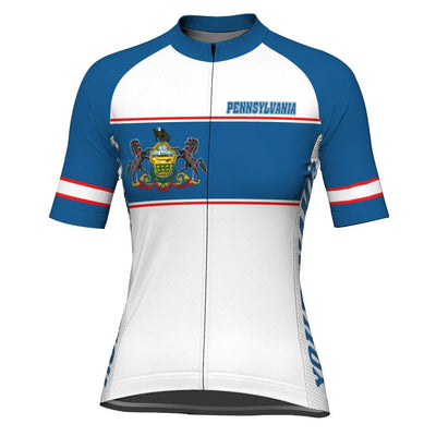 Customize Pennsylvania Women's Cycling Jersey Short Sleeve