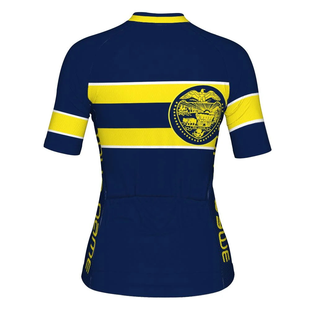 Customize Oregon Women's Cycling Jersey Short Sleeve