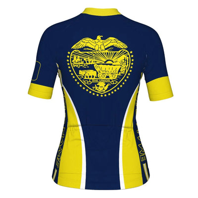 Customize Oregon Women's Cycling Jersey Short Sleeve