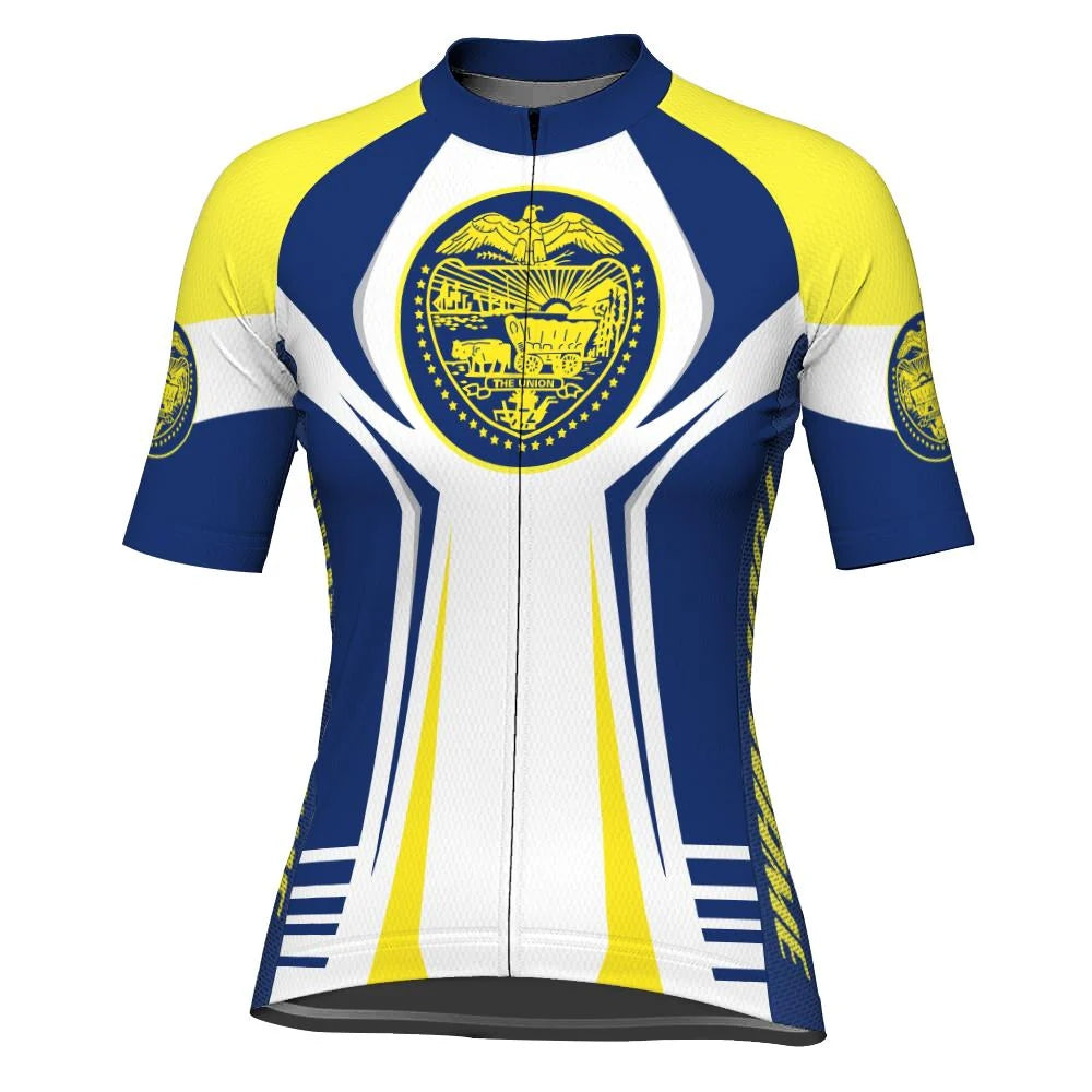 Customize Oregon Women's Cycling Jersey Short Sleeve