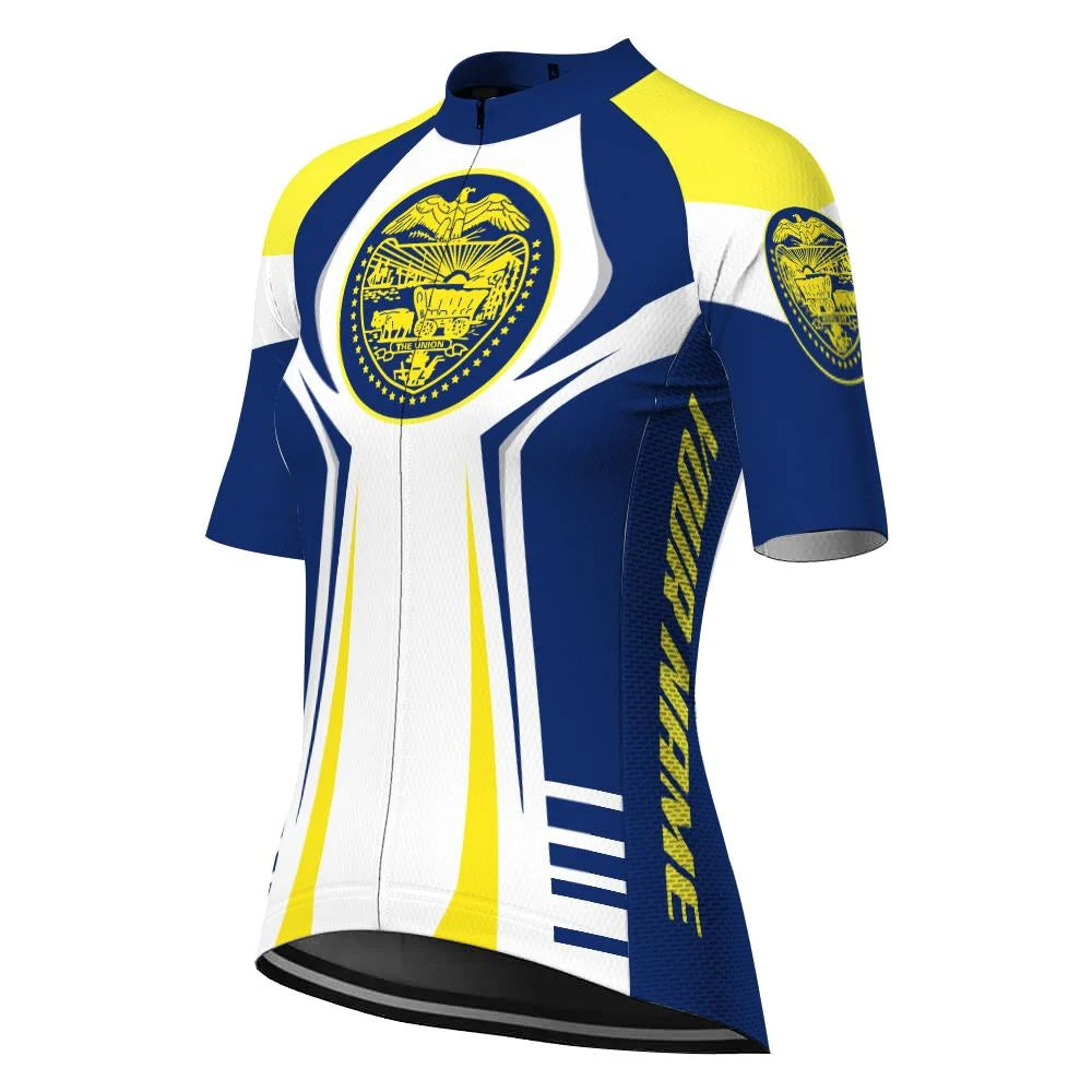Customize Oregon Women's Cycling Jersey Short Sleeve