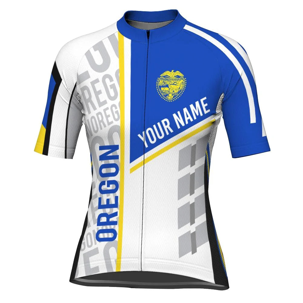 Customize Oregon Women's Cycling Jersey Short Sleeve
