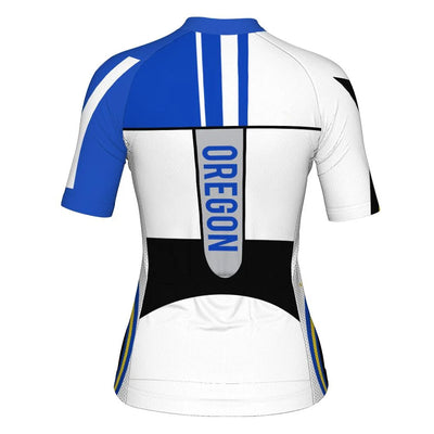 Customize Oregon Women's Cycling Jersey Short Sleeve