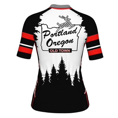 Customize Oregon Women's Cycling Jersey Short Sleeve