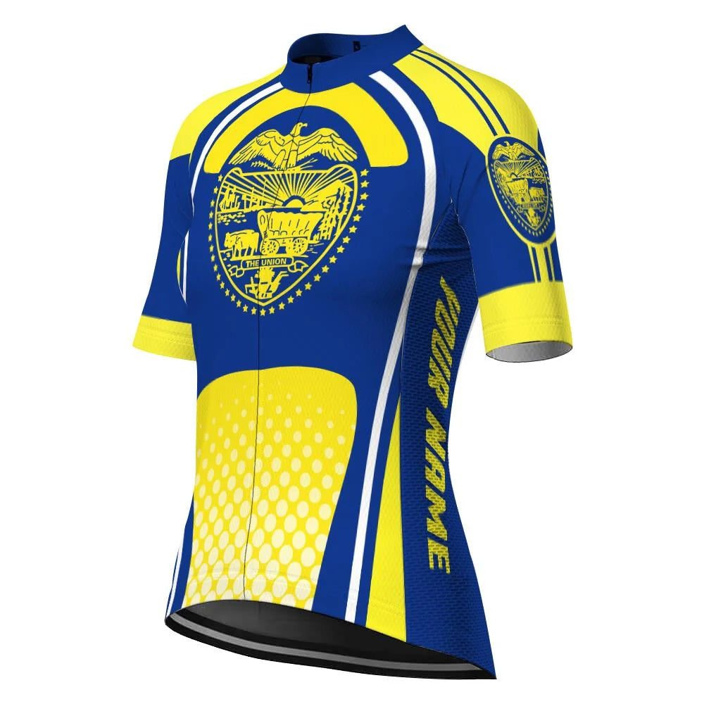 Customize Oregon Women's Cycling Jersey Short Sleeve