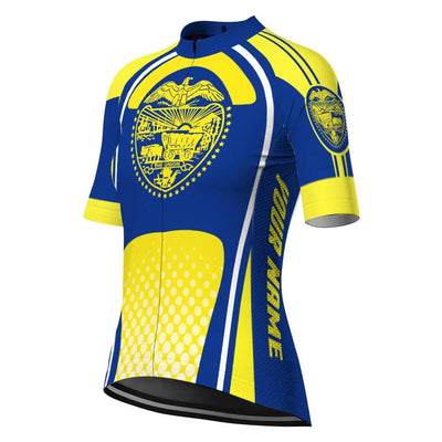 Customize Oregon Women's Cycling Jersey Short Sleeve