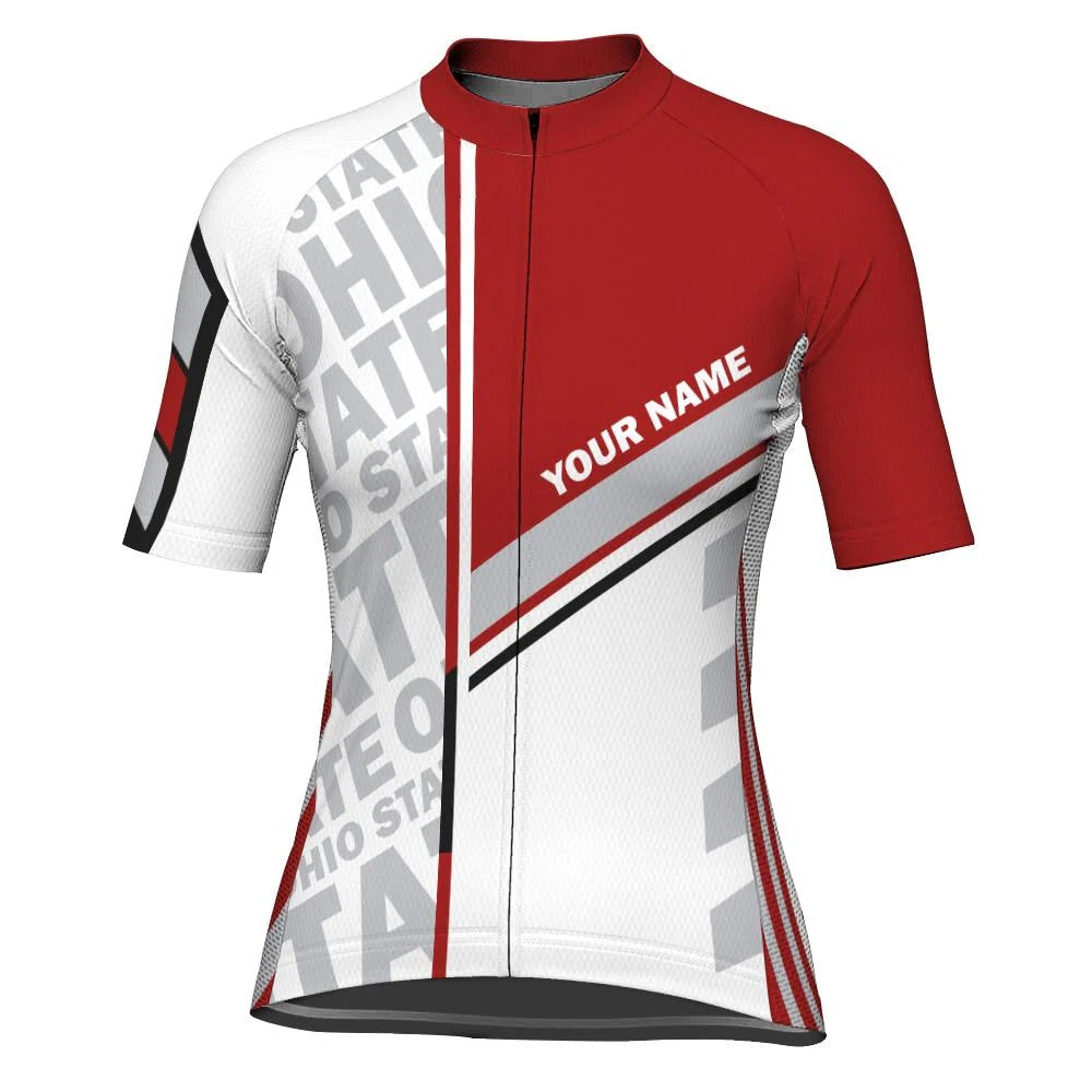 Custom Ohio Women's Cycling Jersey Short Sleeve