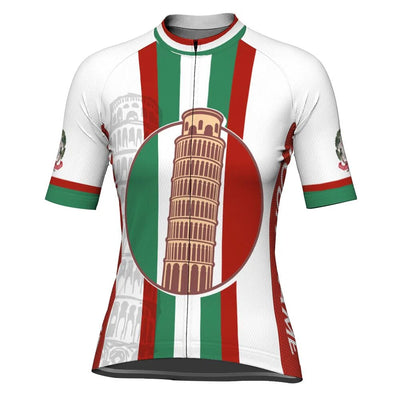 Custom Italia Women's Cycling Jersey Short Sleeve