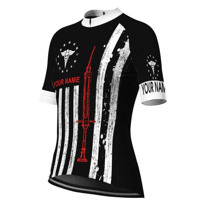 Customized Nurse Women's Cycling Jersey Short Sleeve