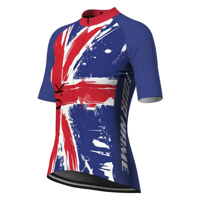 Customized Uk Women's Cycling Jersey Short Sleeve