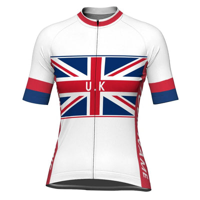 Customized Uk Women's Cycling Jersey Short Sleeve
