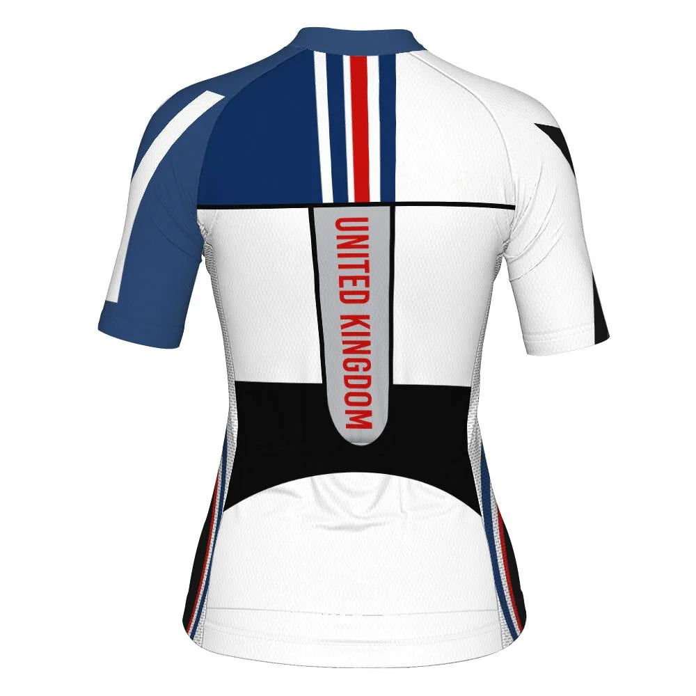 Customized Uk Women's Cycling Jersey Short Sleeve