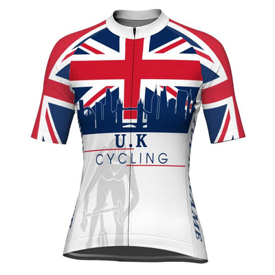 Customized Uk Women's Cycling Jersey Short Sleeve