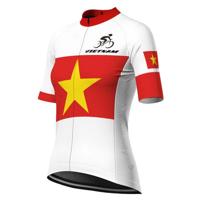 Customized Vietnam Women's Cycling Jersey Short Sleeve