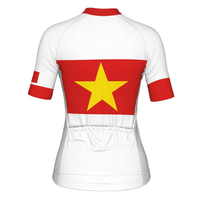 Customized Vietnam Women's Cycling Jersey Short Sleeve