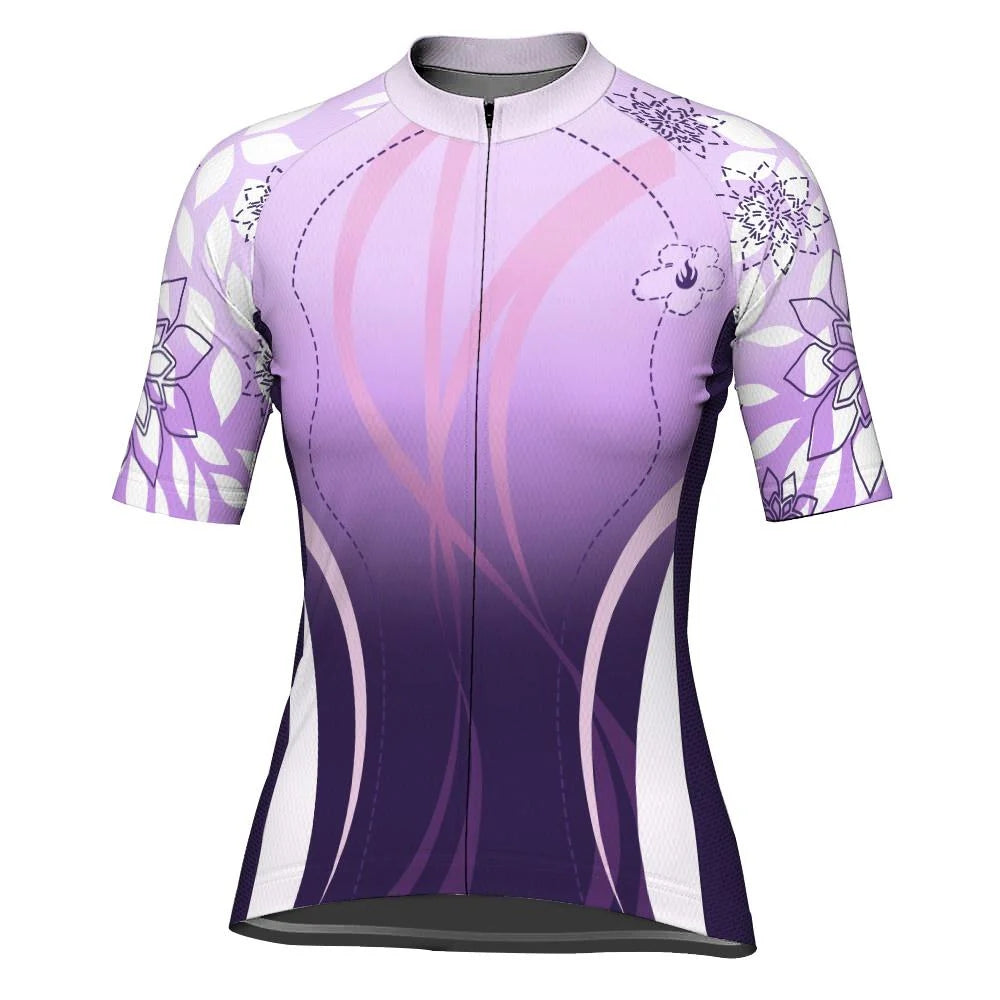 Customized Outfit Women's Cycling Jersey Short Sleeve