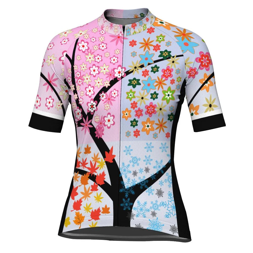 Customized Outfit Women's Cycling Jersey Short Sleeve