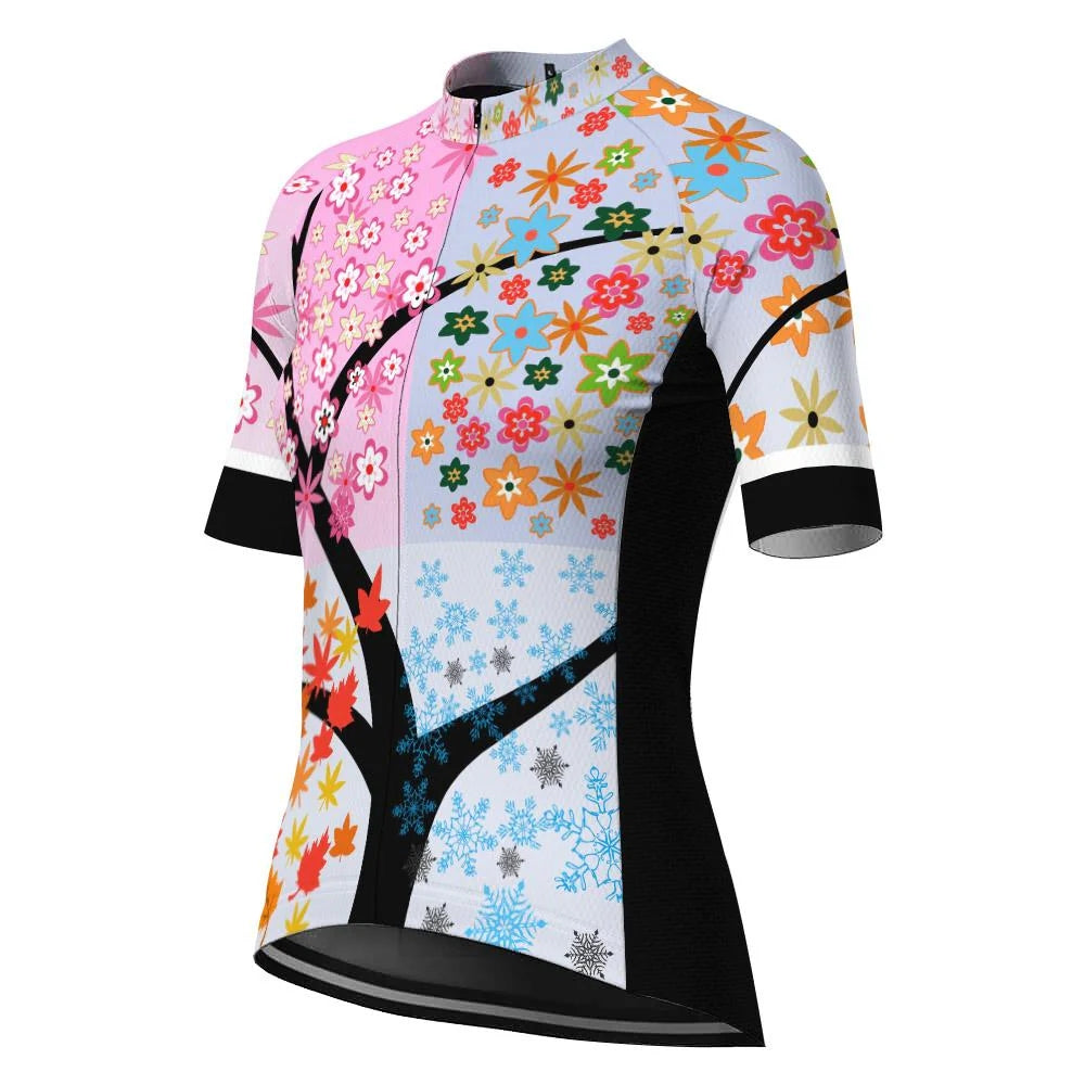 Customized Outfit Women's Cycling Jersey Short Sleeve