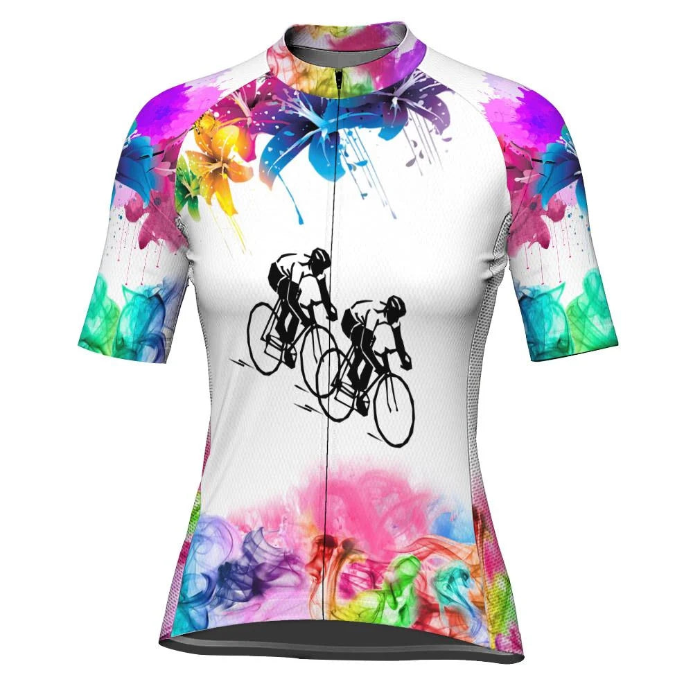Customized Outfit Women's Cycling Jersey Short Sleeve