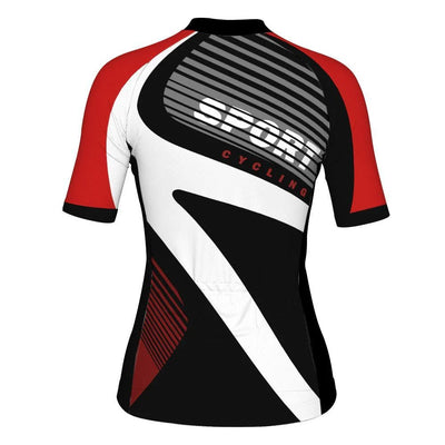 Customized Crazy Women's Cycling Jersey Short Sleeve