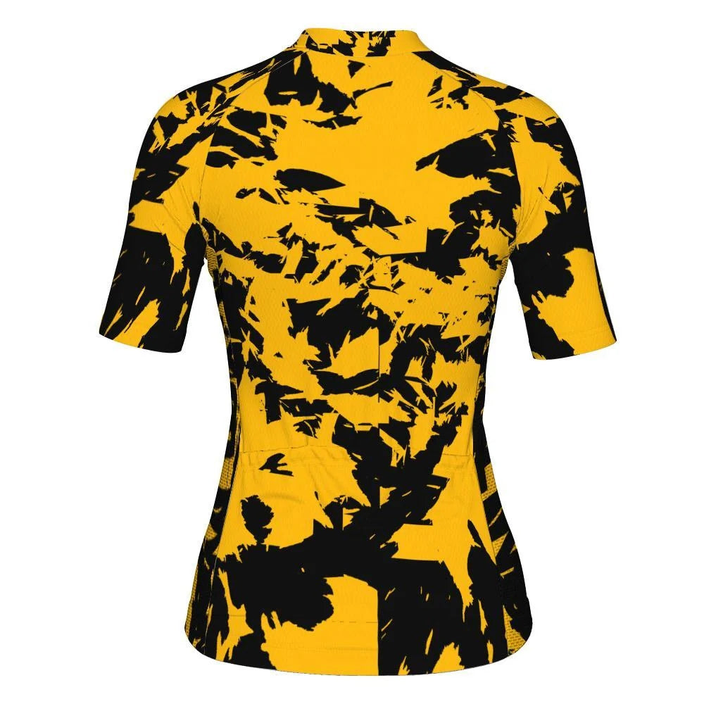 Customized Crazy Women's Cycling Jersey Short Sleeve